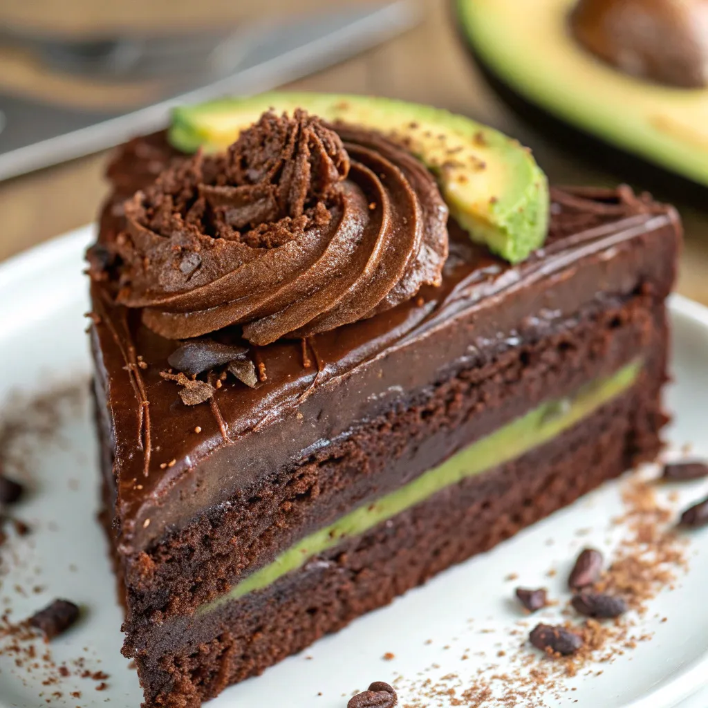 Chocolate Avocado Cake