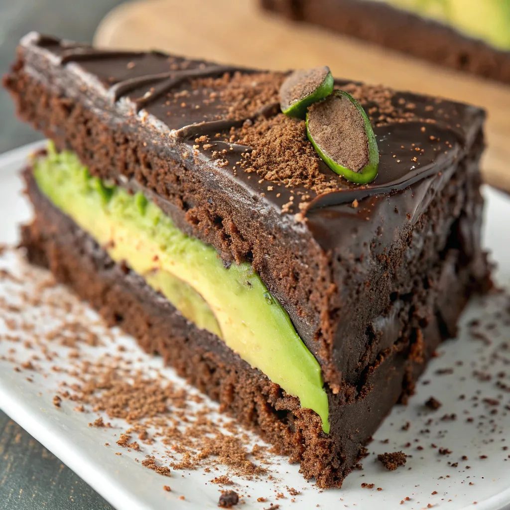 Chocolate Avocado Cake