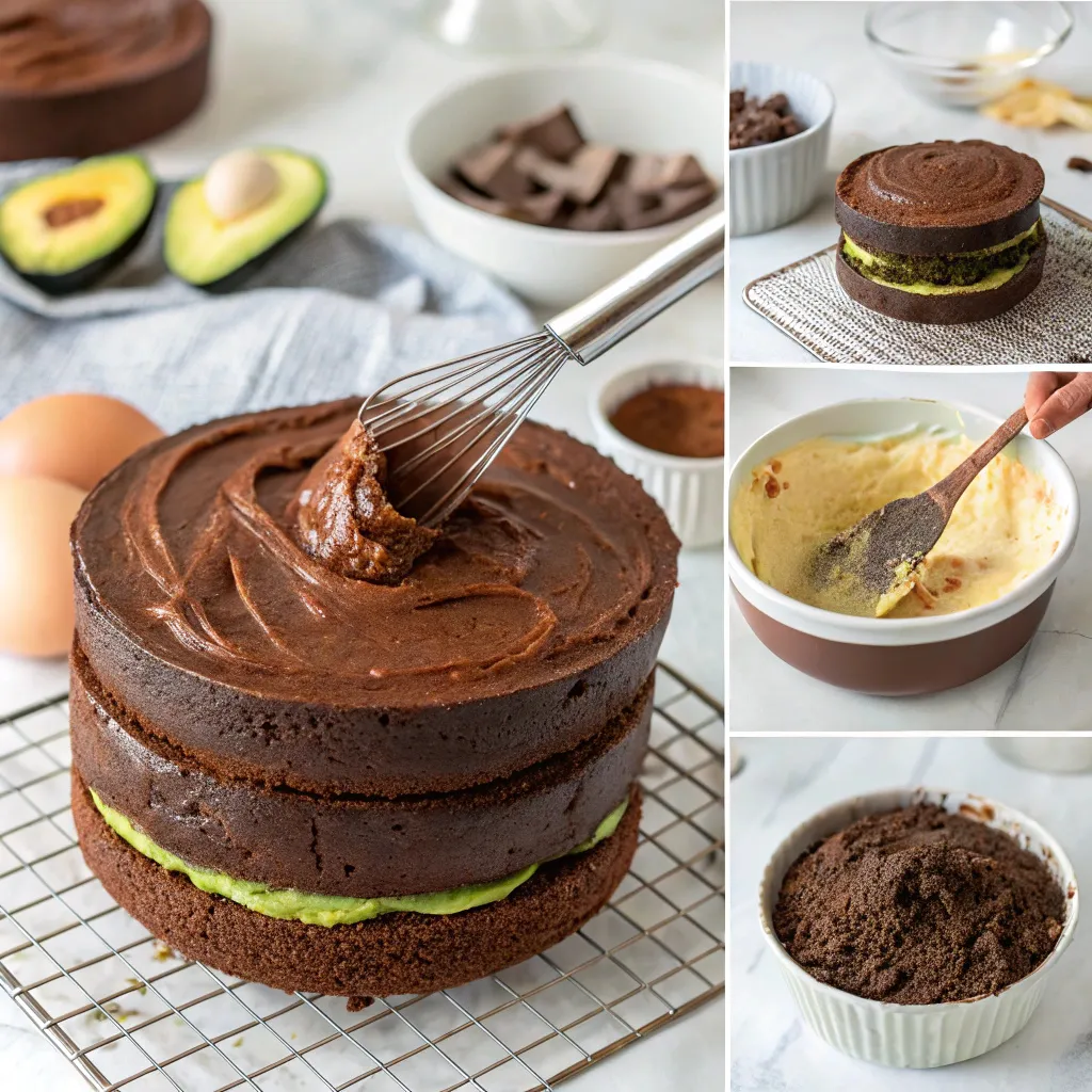 Chocolate Avocado Cake