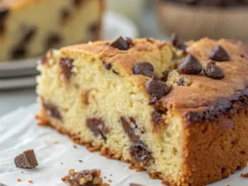 Chocolate Chip Yogurt Cake (No Flour)
