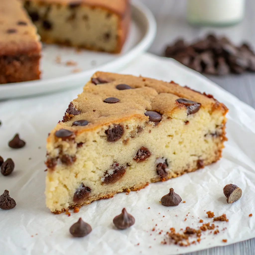Chocolate Chip Yogurt Cake (No Flour)