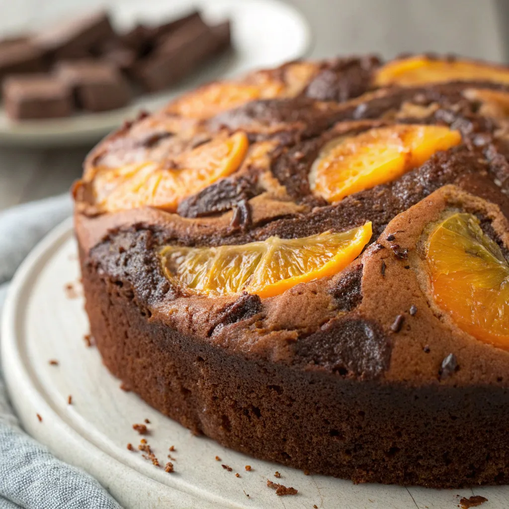 Chocolate Orange Yogurt Cake