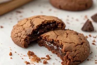 Cocoa Shortbread Cookies