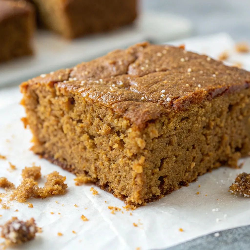 Coconut Flour Gingerbread