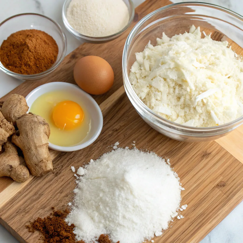 Coconut Flour Gingerbread