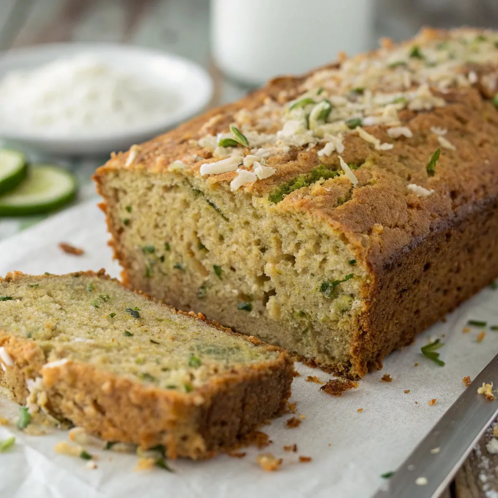Coconut Flour Zucchini Bread