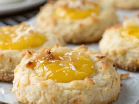 Coconut Lemon Curd Cookies