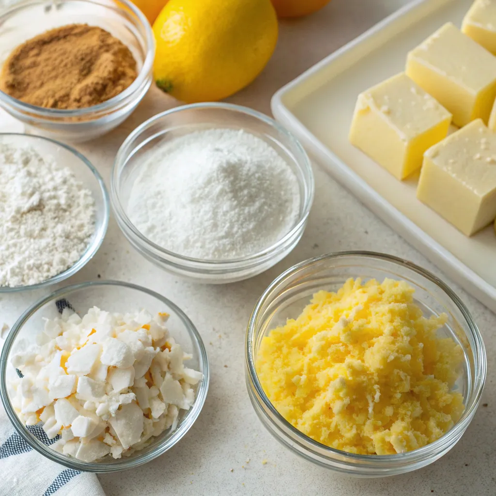 Coconut Lemon Curd Cookies