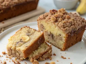 Coffee Cake Banana Bread