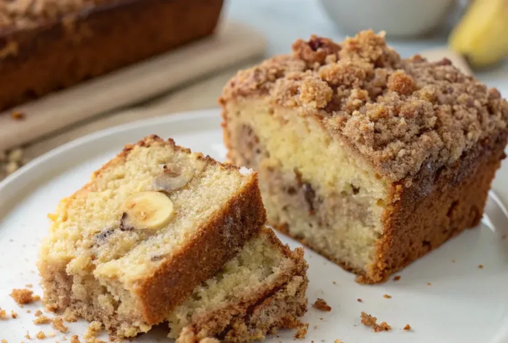 Coffee Cake Banana Bread