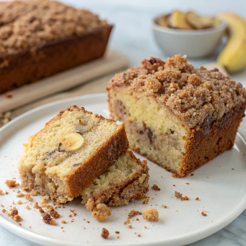 Coffee Cake Banana Bread