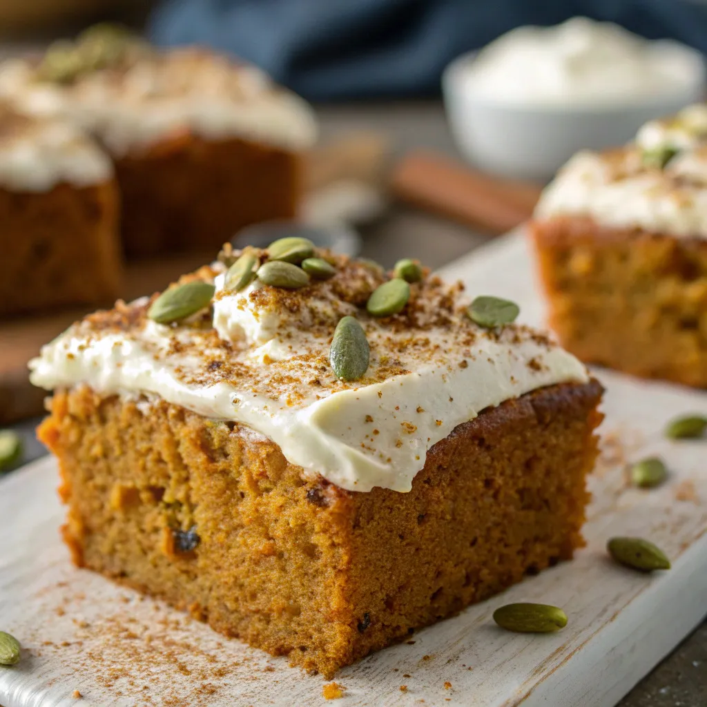 Cozy Pumpkin Purée Carrot Cake