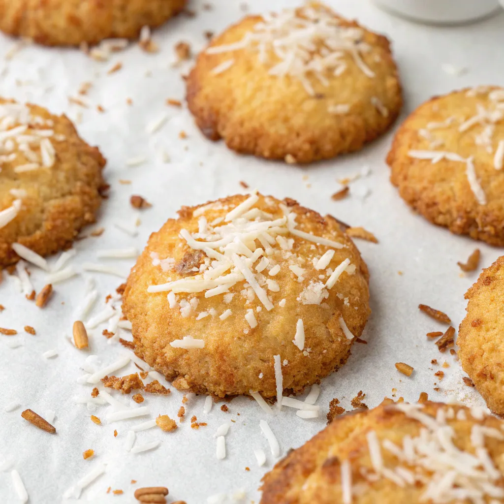 Crispy Coconut Cookies