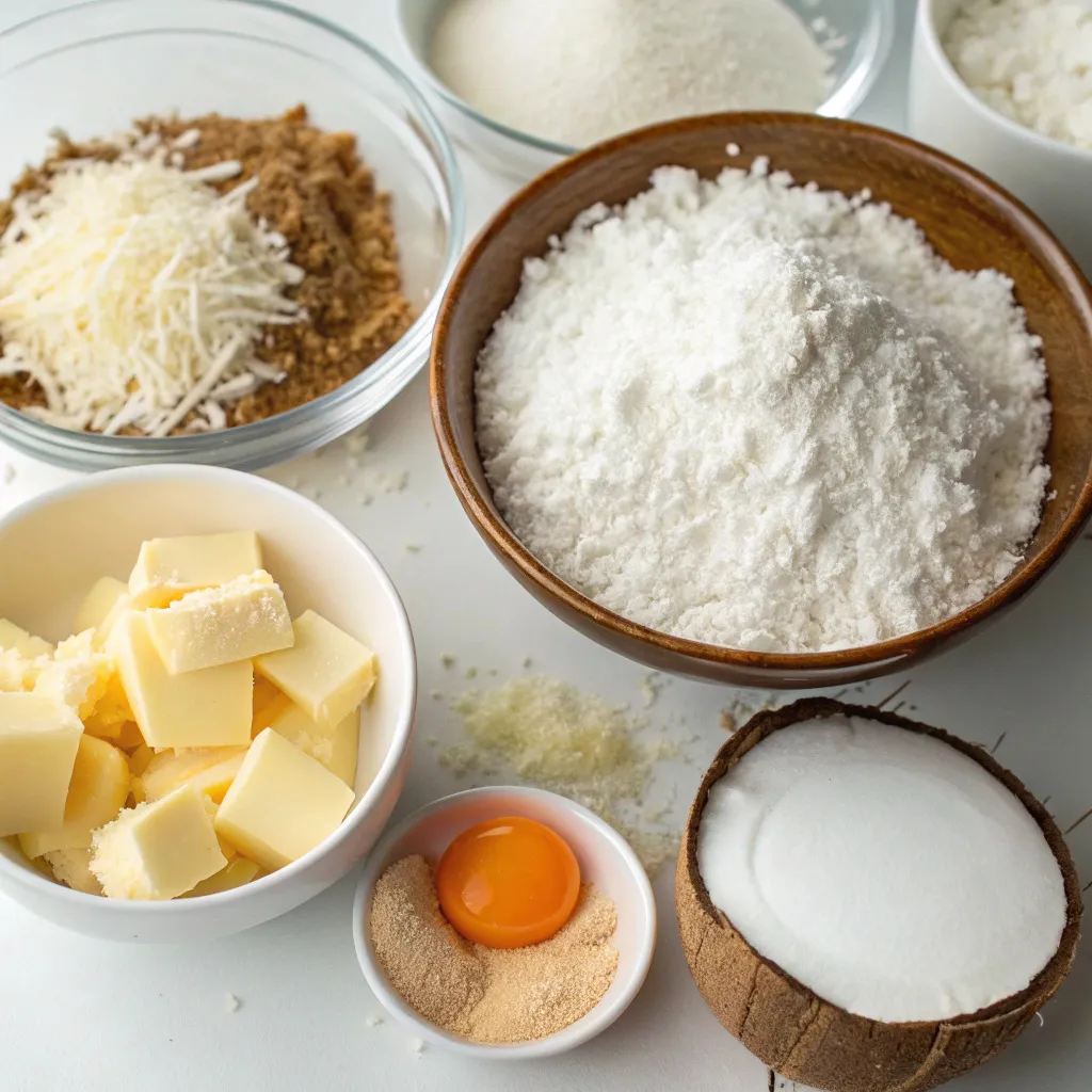 Crispy Coconut Cookies
