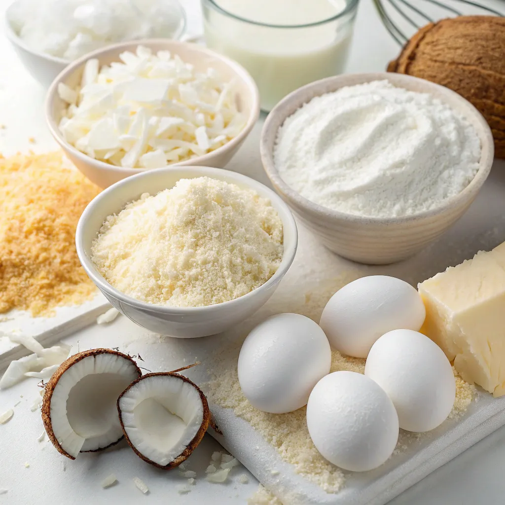 Crustless Coconut Pie