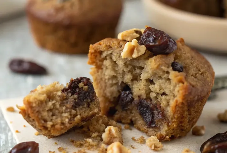 Date and Walnut Muffins