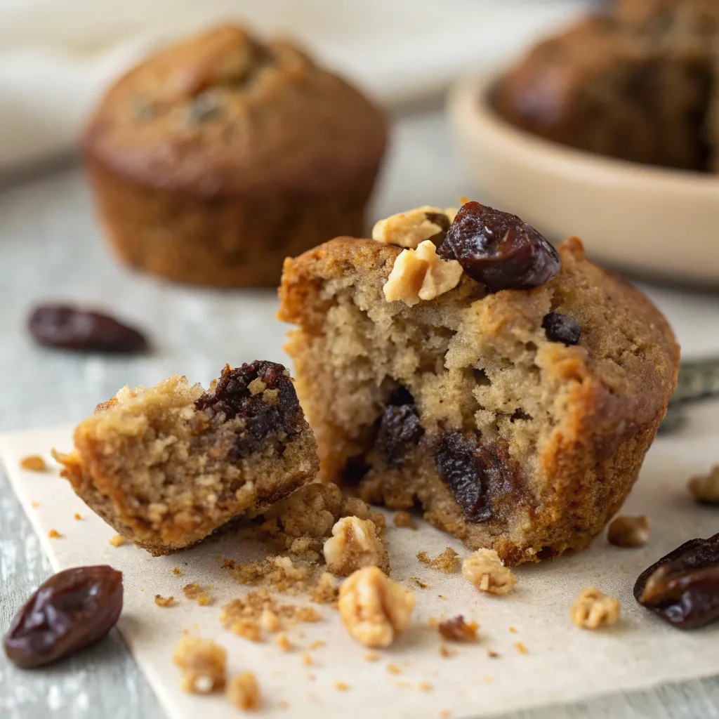 Date and Walnut Muffins