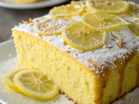 Delightfully Bright & Zesty Lemon Cake