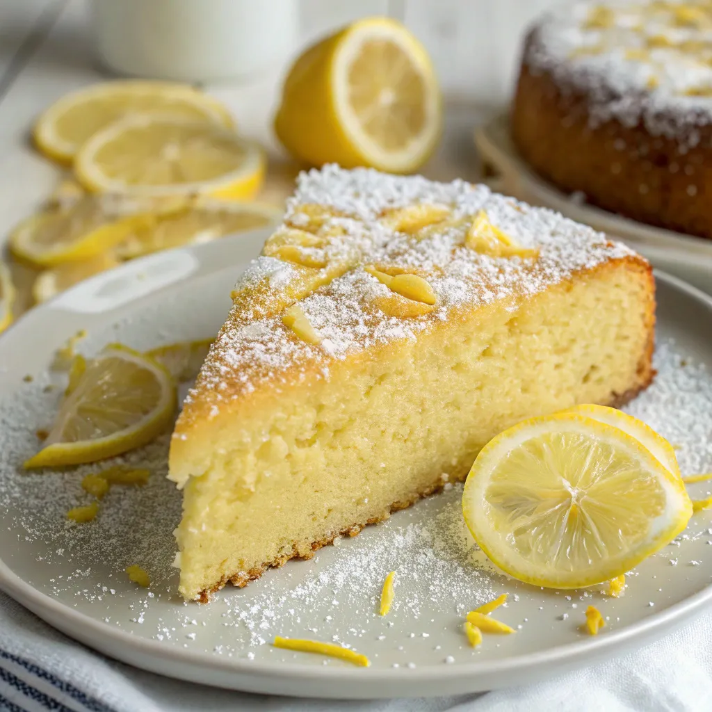Delightfully Bright & Zesty Lemon Cake