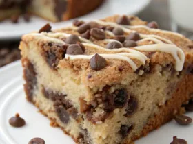 Espresso Yogurt Chocolate Chip Coffee Cake