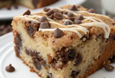 Espresso Yogurt Chocolate Chip Coffee Cake