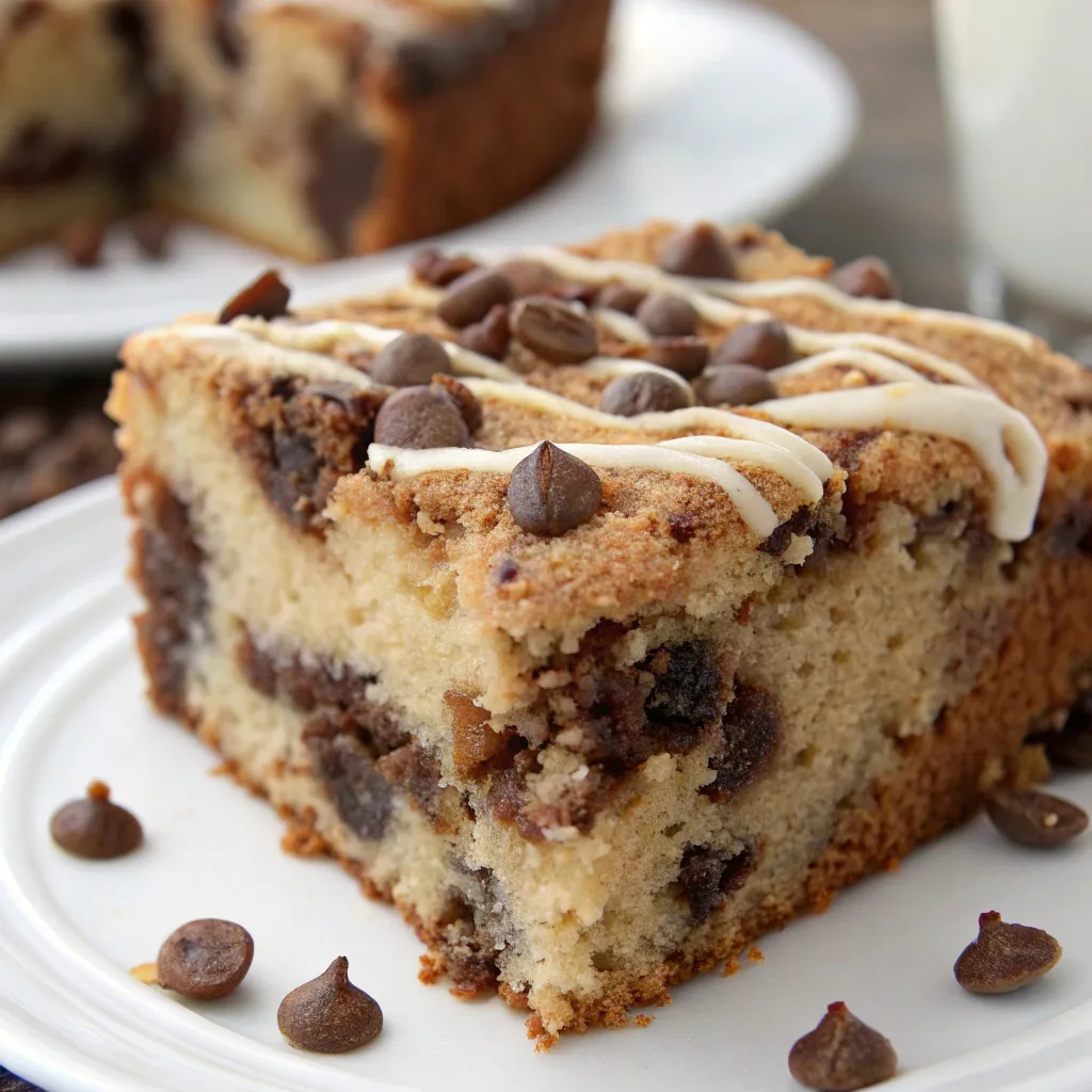 Espresso Yogurt Chocolate Chip Coffee Cake