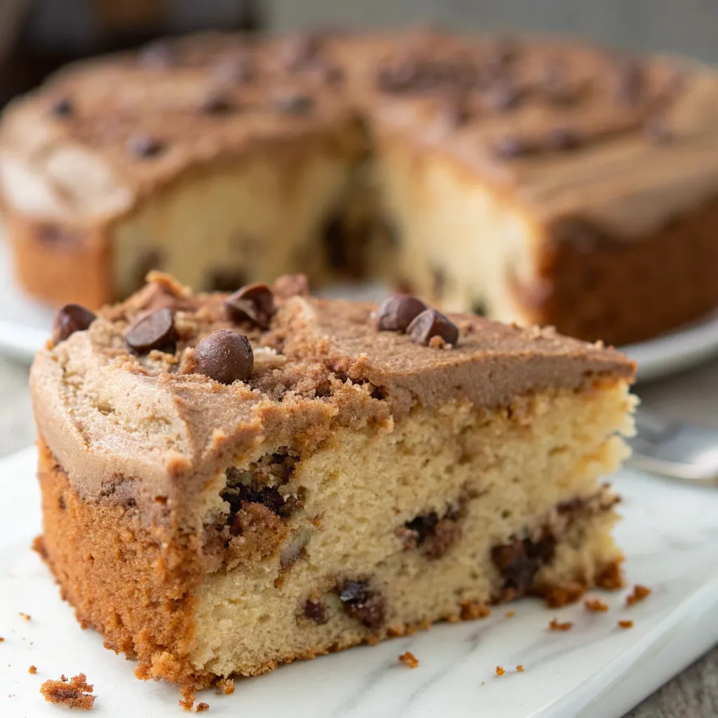 Espresso Yogurt Chocolate Chip Coffee Cake