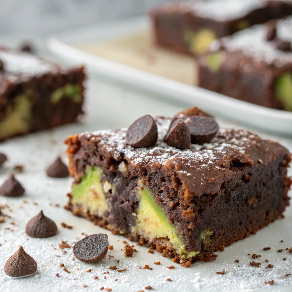 Flaxseed Chocolate Avocado Cake