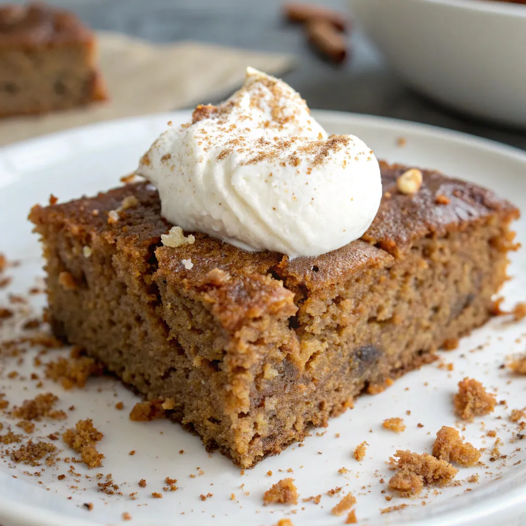 Flourless Gingerbread Greek Yogurt Cake