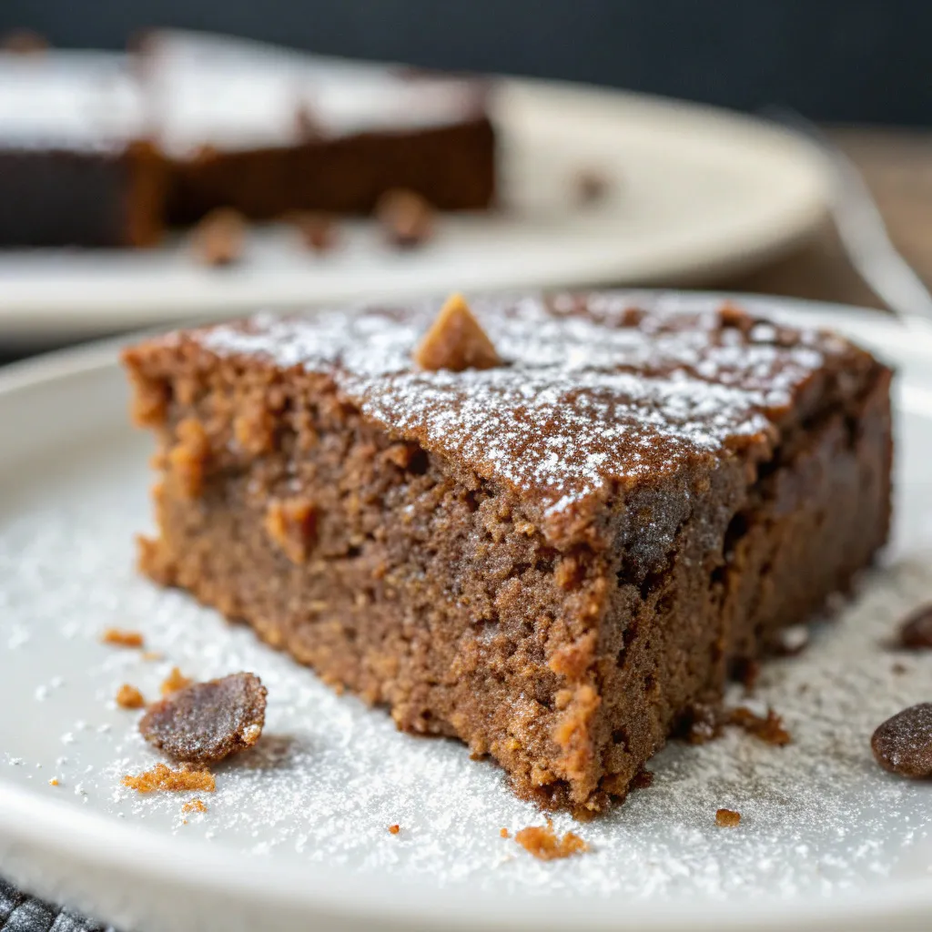 Flourless Gingerbread Greek Yogurt Cake