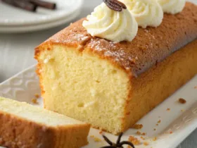 Fluffy Vanilla Loaf Cake