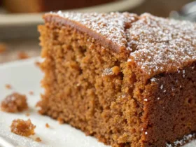 Ginger Molasses Cake