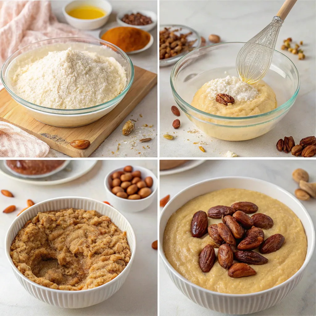 Honey Date Almond Cake