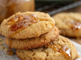 Honey and Toffee Cookies