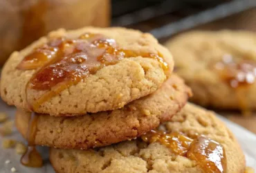 Honey and Toffee Cookies