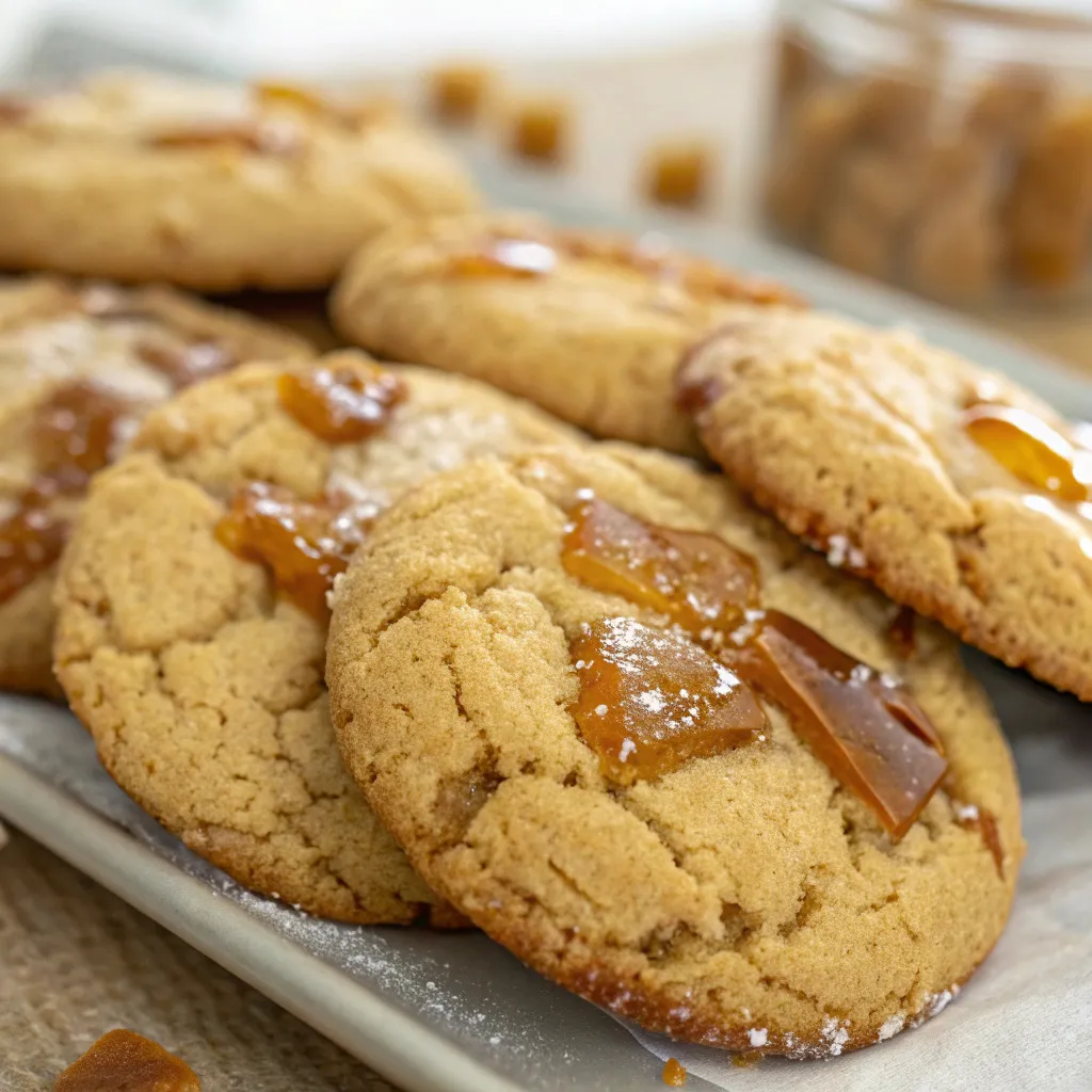 Honey and Toffee Cookies