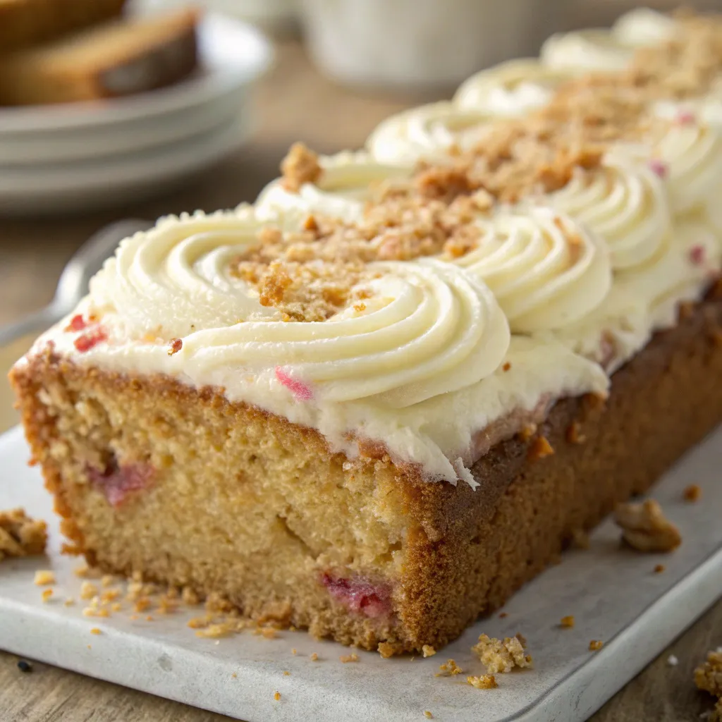 Hummingbird Bread with Cream Cheese Frosting