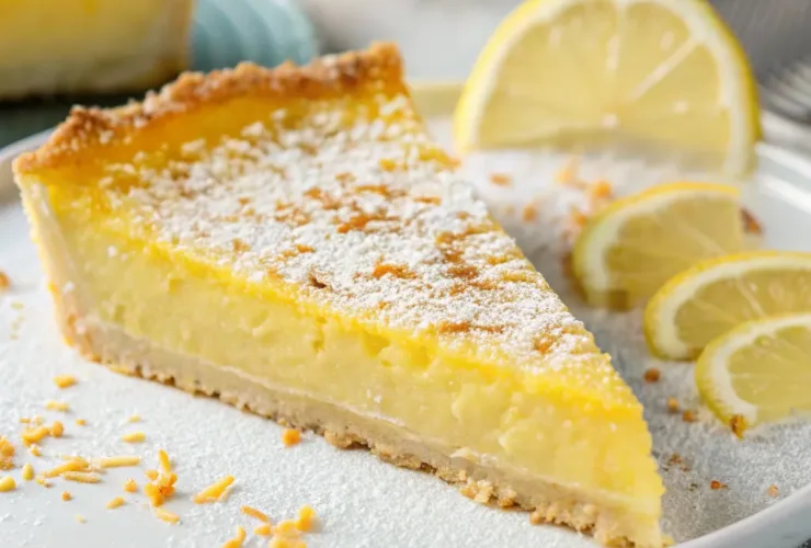 Impossible Lemon Pie