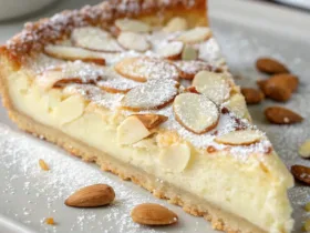 Italian Ricotta Almond Tart
