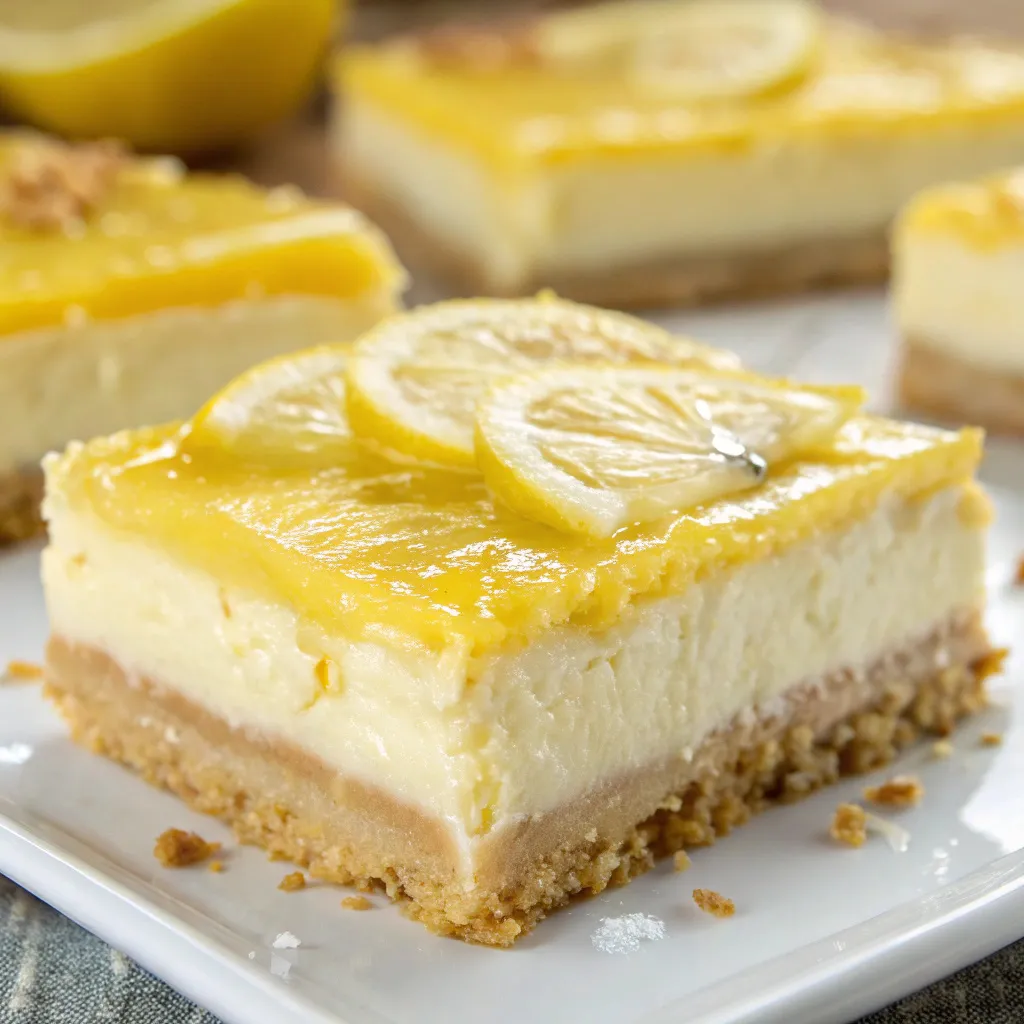 Lemon Cream Pie Bars