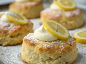 Lemon Cream Scones