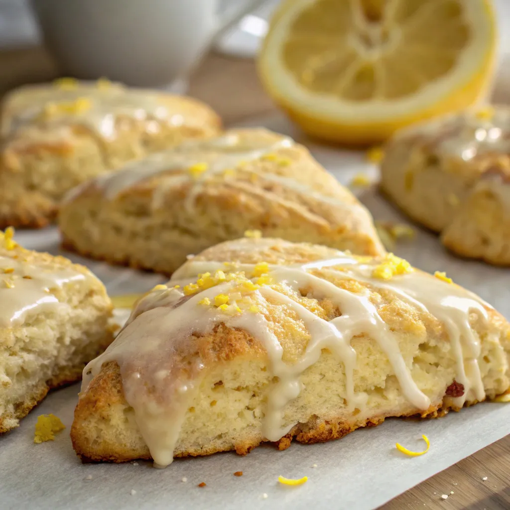 Lemon Cream Scones
