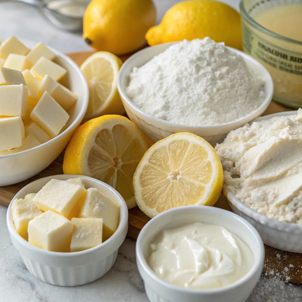 Lemon Cream Scones