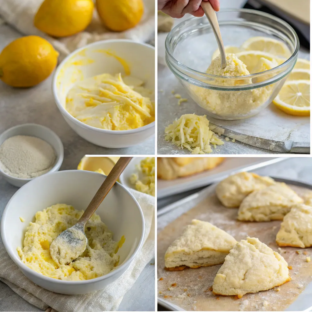 Lemon Cream Scones