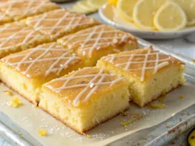 Lemon Drizzle Traybake