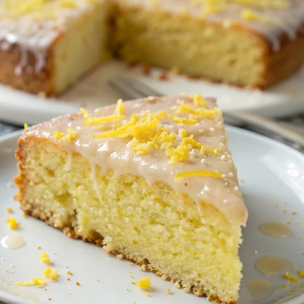 Lemon Yogurt Cake with Almond Flour