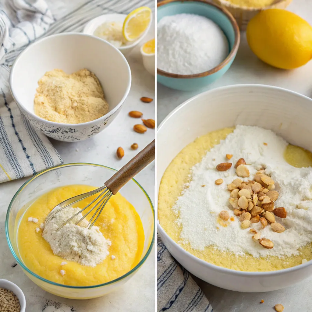 Lemon Yogurt Cake with Almond Flour