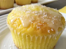 Limoncello Ricotta Cupcakes