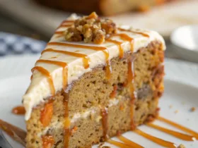 Maple Syrup Carrot Cake