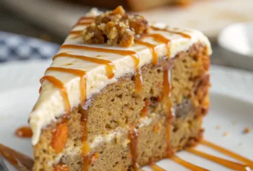 Maple Syrup Carrot Cake